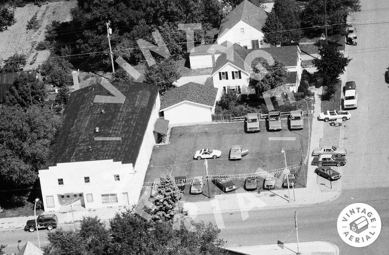 Huron Theatre - Vintage Aerial (newer photo)